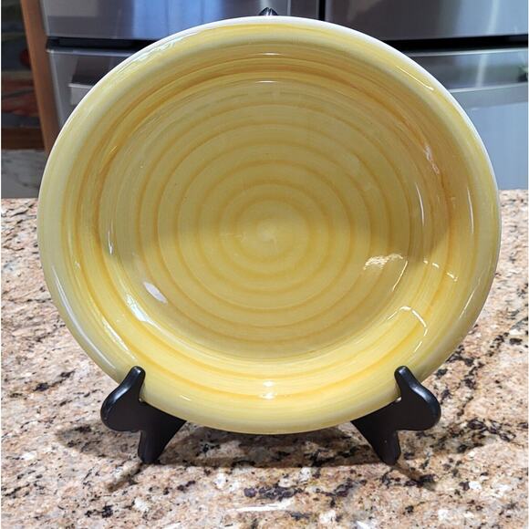 Phillip & Richard Swirl Dinner Plate Yellow (Qty 1) 10 1/2" - Picture 5 of 10
